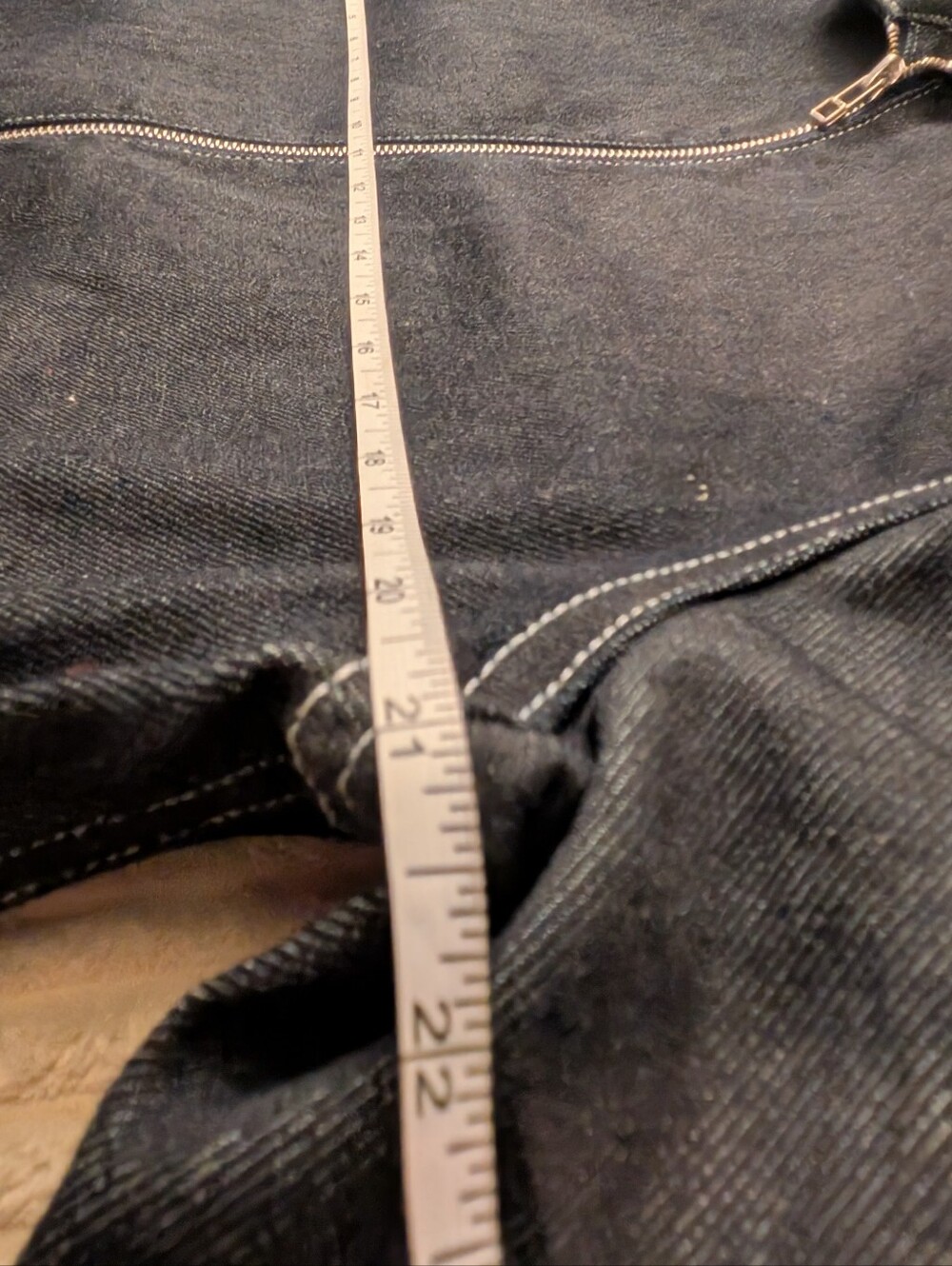 🔥RARE Levi's Made & Crafted Walter Denim Harrington Jacket Dark Indigo LMC 🔥 - Picture 14 of 16